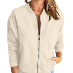 Luciana | Chaqueta Bomber de Ante