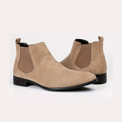 Hernan | Botas Chelsea de Ante Elegantes