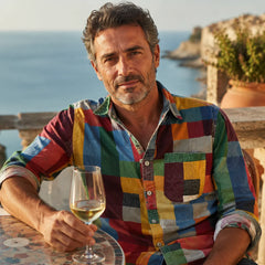 Arturo - Camisa de Mosaico