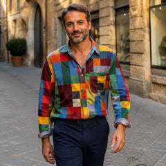 Arturo - Camisa de Mosaico