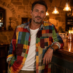 Arturo - Camisa de Mosaico