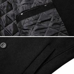 Silvan | Abrigo Doble Pecho Elegante en Lana Premium