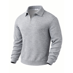 Fuego | Suéter de cremallera con diseño estampado