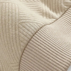 Fuego | Suéter de cremallera con diseño estampado