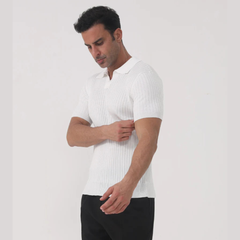Jaén | Polo de Algodón Texturizado