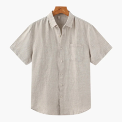 Melilla | Camisa de Lino de Manga Corta