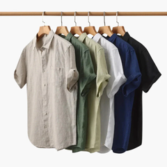 Melilla | Camisa de Lino de Manga Corta