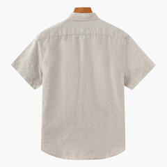 Melilla | Camisa de Lino de Manga Corta
