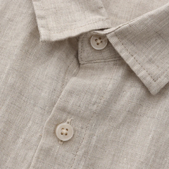 Melilla | Camisa de Lino de Manga Corta