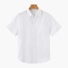 Melilla | Camisa de Lino de Manga Corta