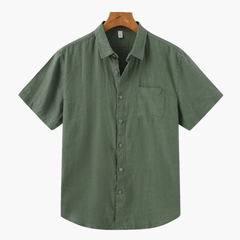 Melilla | Camisa de Lino de Manga Corta