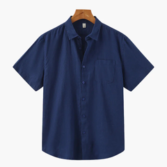 Melilla | Camisa de Lino de Manga Corta