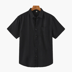 Melilla | Camisa de Lino de Manga Corta