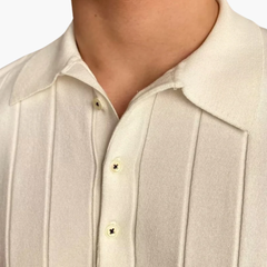 Soria | Polo de Algodón Rayado