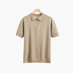 Hierro | Polo con cremallera