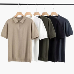 Hierro | Polo con cremallera