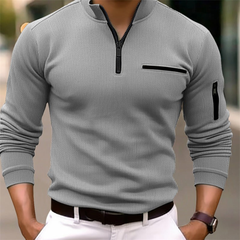 Gusteous | Camisa de Polo de Manga Larga