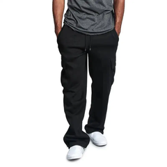 Oliva | Pantalones holgados con múltiples bolsillos