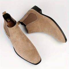 Hernan | Botas Chelsea de Ante Elegantes