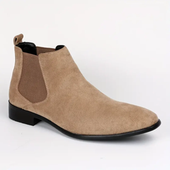 Hernan | Botas Chelsea de Ante Elegantes
