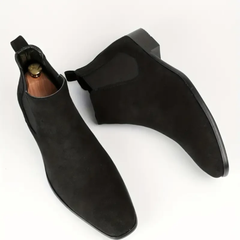 Hernan | Botas Chelsea de Ante Elegantes