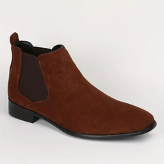 Hernan | Botas Chelsea de Ante Elegantes