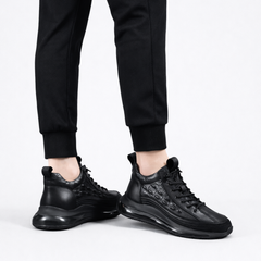 Zapatos casuales para hombre de cuero de vaca con cojín de aire