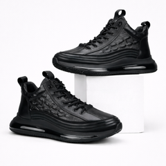 Zapatos casuales para hombre de cuero de vaca con cojín de aire