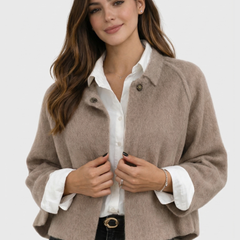 Clara | Chaqueta corta elegante y cálida