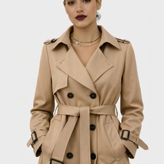 Aliana | Gabardina Elegante Otoñal