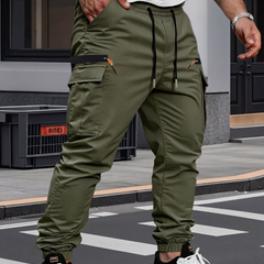 Bramley | Pantalón jogger cargo elástico para hombre