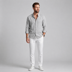 CHRISTOFER | CAMISA VERANIEGA DE CORTE HOLGADO