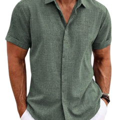 Carlos - Camisa clásica de lino