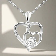 Corazón Pata Eterna™ | Collar Amor Infinito para Mascotas