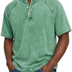 Leblanc | Camisa vintage abotonada para hombre