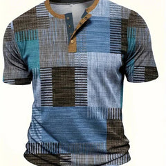 Rodrigo | Camisa patchwork de manga corta Precio habitual