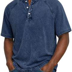 Leblanc | Camisa vintage abotonada para hombre