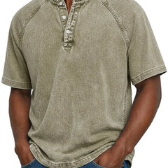 Leblanc | Camisa vintage abotonada para hombre