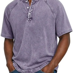 Leblanc | Camisa vintage abotonada para hombre