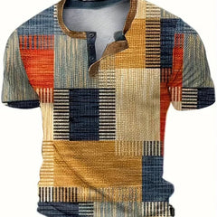 Rodrigo | Camisa patchwork de manga corta Precio habitual