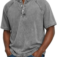 Leblanc | Camisa vintage abotonada para hombre
