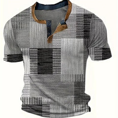 Rodrigo | Camisa patchwork de manga corta Precio habitual