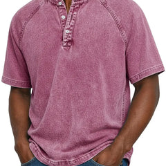 Leblanc | Camisa vintage abotonada para hombre