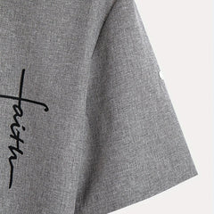 Dante | Camisa elegante de manga corta y cuello alto