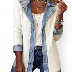 Emilia | Chaqueta de Denim Mixto
