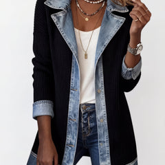 Emilia | Chaqueta de Denim Mixto