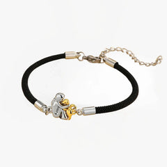 Katy™ | Pulsera con cordón e ícono de perro